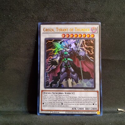 Groza, Tyrant of Thunder MP23-EN055 25th Anniversary Tin: Dueling Heroes Mega...-image
