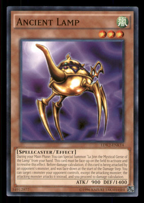 Yugioh Ancient Lamp #LDK2-ENK14 Legendary Decks II LP-image