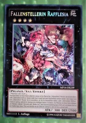 Yu-Gi-Oh MP16, Trapper Rafflesia, 