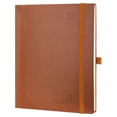  Planner 2024-2025 (8.5'' x 10.5'') Academic Year Calendar (July 2024 - June -image