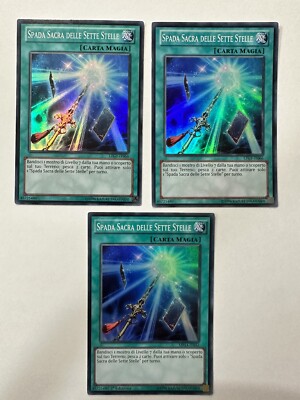 1x SPADA SACRA DELLE SETTE STELLE • Super R • MP14 IT042 • 1Ed , 2x LTGY-IT066-image