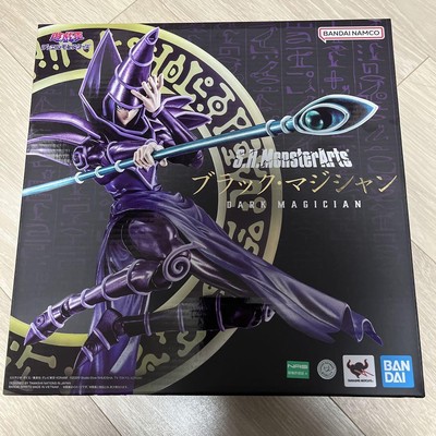 S.H.MonsterArts Black Magician Figure New Yu-Gi-Oh Collectible Toy-image