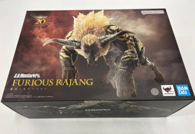 BANDAI SPIRITS S.H.MonsterArts Monster Hunter Series Enraged Rajang Figure-image