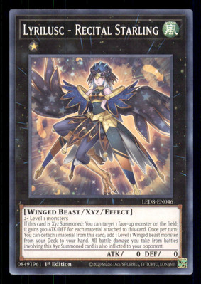 Yu-gi-oh Lyrilusc #LED8-EN046 Legendary Duelists: Synchro Storm LP-image