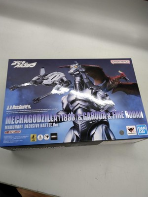 Bandai S.H.Monsterarts Mechagodzilla Set Makuhari Battle Ve S.H.M. GM502-image