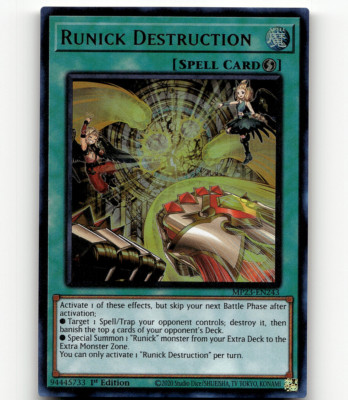 Yugioh Runick Destruction 25th Anniv. Tin: Dueling Heroes Mega Pack-image