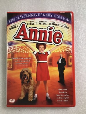 Annie DVD Special Anniversary Edition Full Screen 2003 Very Good -image