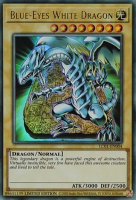 Near Mint x 1 Blue-Eyes White Dragon - LC01-EN004 - Ultra Rare - Limited Edition-image
