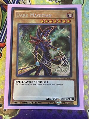 ( DARK MAGICIAN ) - Secret Rare - CT14-EN001 - Limited - NM - Yu-Gi-Oh Mega Tin-image