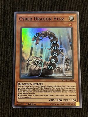 ( CYBER DRAGON HERZ ) - Super Rare - MP19-EN086 1st NM - Yu-Gi-Oh 2019 Mega Tin-image