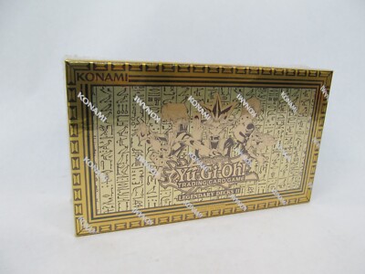 Konami Yu-Gi-Oh! Trading Cards Legendary Decks II Box - Gold Sealed New-image