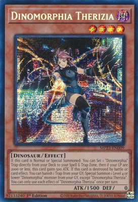 25th Anniversary Tin: Dueling Heroes Mega Pack #MP23-EN009 Dinomorphia Therizia-image