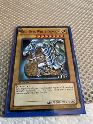 Yu-Gi-Oh! TCG Blue-Eyes White Dragon (Version 4) Legendary Collection Kaiba Mega-image