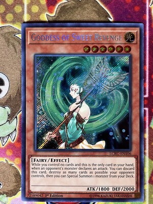 Yugioh Goddess Of Sweet Revenge LCKC-EN106 Single-image