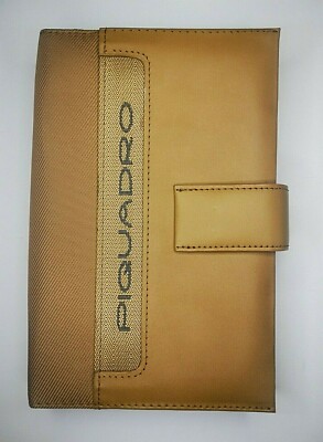 Piquadro Leather Light color Agenda Planner Organizer Cover Medium Italy-image