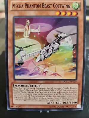 Mecha Phantom Beast Coltwing - Yugioh Wind Monster - Vintage-image