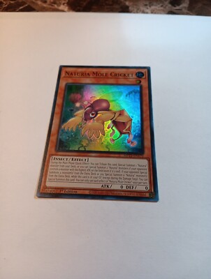 Yu-Gi-Oh! TCG Naturia Mole Cricket 25th Anniversary Tin: Dueling Heroes Mega...-image
