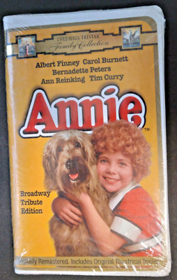 Annie VHS Broadway Tribute Edition Carol Burnett **FACTORY SEALED**-image