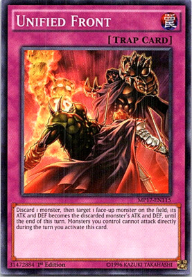 Unified Front MP17-EN115 Yu-Gi-Oh! Light Play 1st Edition-image