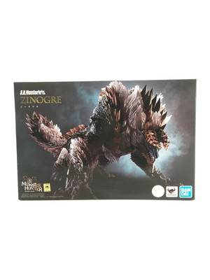BANDAI SPIRITS Figure Game S.H.MonsterArts Monster Hunter Zinooga Preowned-image