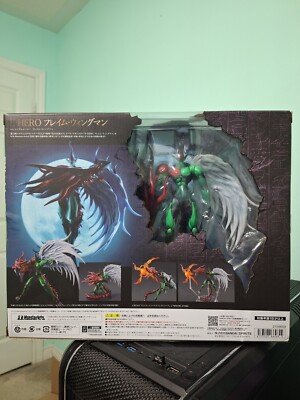 BANDAI S.H.MonsterArts Yu-Gi-Oh! Duel Monsters GX Flame Wingman Action Figure-image