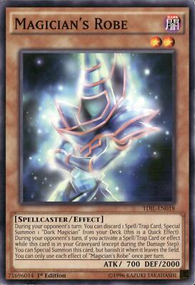 Yu-Gi-Oh! Magician's Robe TDIL-EN018 Common 1st Edition NM-image