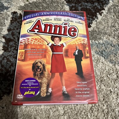 Annie (DVD, 1982) New Sealed Broadway Musical Flick Carol Burnett Ann Reinking-image