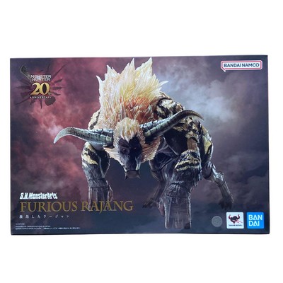 Bandai S.H. MonsterArts Monster Hunter 20th Rajang Fury Model Kit Accessories-image