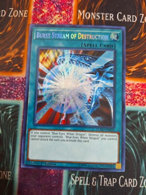 Yu-Gi-Oh! Burst Stream of Destruction LCKC-EN025 Secret Rare 1st Edition NM-image