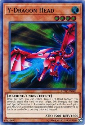 1 x Y-Dragon Head - LCKC-EN006 - Ultra Rare - Unlimited Edition Near Mint, Engli-image