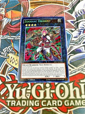 *** Zoodiac Drident 1st Ed *** MP17-EN208 | Secret Rare | YuGiOh! NM-image