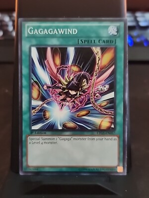 Gagagawind - 1st Edition - Yugioh Spell Card - Vintage-image