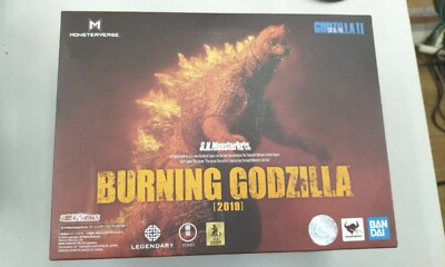 BANDAI Tamashii S.H.MonsterArts Burning Godzilla 2019 Action Figure Japan-image