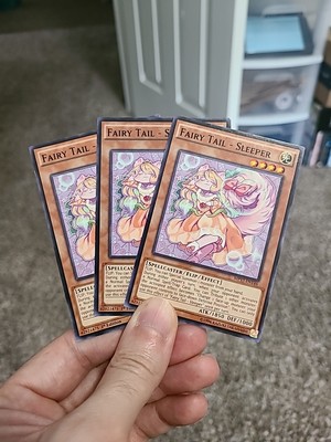 Fairy Tail - Sleeper MP17-EN146 2017 Mega-Tins Mega Pack 1st Edition 3 Card Set-image
