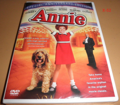 Annie DVD Albert Finney Carol Burnett Tim Curry Ann Reinking Bernadette Peters -image
