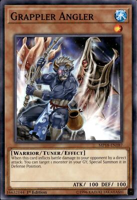 Yu-Gi-Oh! Grappler Angler MP18-EN187 Common NM-image