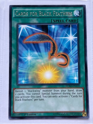 Yu-Gi-Oh Cards for Black Feathers LC5D-EN139 Rare 1st Edition NM-image