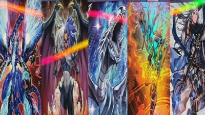 Yugioh Legendary Gold Set Korean LGB1 Parallel Rare Ultra Rare MINT-image