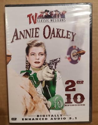 Annie Oakley: 10 Episodes (DVD, 2004 SEALED) TV Classic Westerns-image