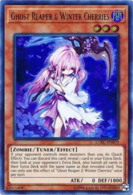 Yugioh! LP Ghost Reaper & Winter Cherries - LCKC-EN079 - Ultra Rare - Unlimited -image