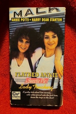 Flatbed Annie & Sweetie Pie Lady Truckers VHS HBO Cannon Play Tested VG-image