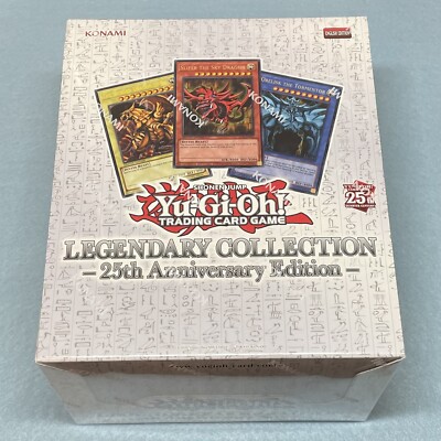 Yugioh Legendary Collection 25th Anniversary Edition Display Box (5 Mini Boxes)-image