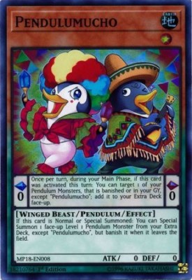 Pendulumucho (MP18-EN011) - Super Rare - 1st Edition-image