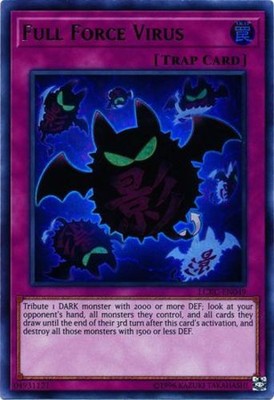 Full Force Virus - LCKC-EN049 - Ultra Rare - Unlimited Edition - Moderately Play-image