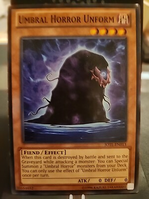 Umbral Horror Unform - Yugioh Dark Monster - Vintage-image