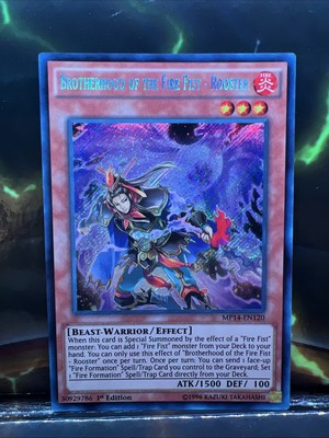 Brotherhood of the Fire Fist - Rooster MP14-EN120 (Secret)1st Ed NM (slot#258)-image