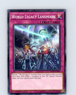 Yu-Gi-Oh TCG World Legacy Landmark MP18-EN081 1st Edition Common Card NM-image