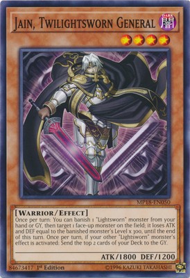 Jain, Twilightsworn General - MP18-EN050 - Common - 1st Edition - Moderately Pla-image