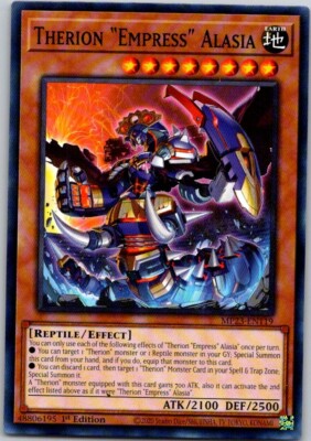 Yu-Gi-Oh Yugioh Therion Empress Alasia MP23-EN119 Mega Tin 2023 Dueling Heroes-image