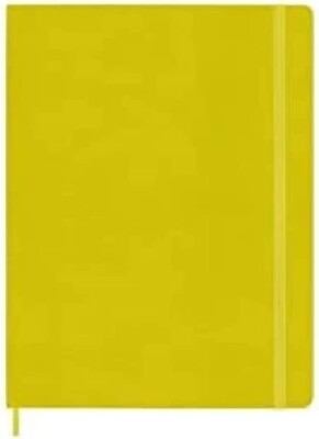 Moleskine Classic Ruled Paper Notebook Hard Cover Planner XL Size Hay Yellow-image